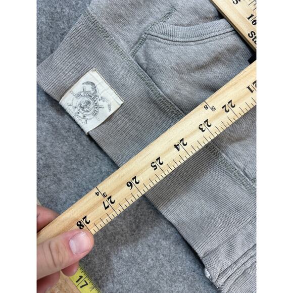 Vintage 90s Polo Ralph Lauren Zip Up Hoodie Mens XL Gray Green Chest Logo - Picture 6 of 7